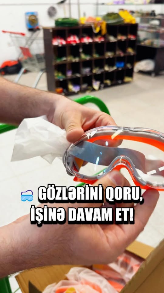 🥽 **GÖZLƏRİNİ QORU, İŞİNƏ DAVAM ET!**