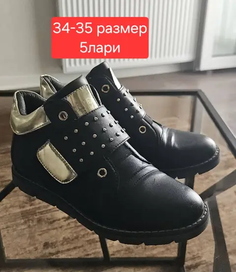 გოგონას ბოტინიკები, ზომა 34-35