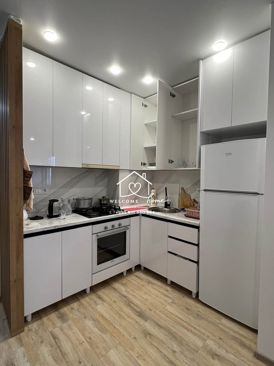იჯარით გასაცემია 1 ოთახიანი ბინა, ბათუმი — $500