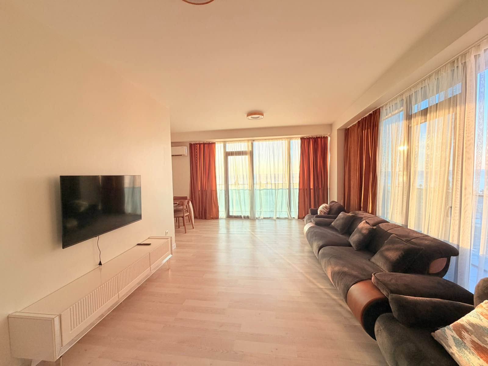 2+1 luxury apartment for rent, sea view