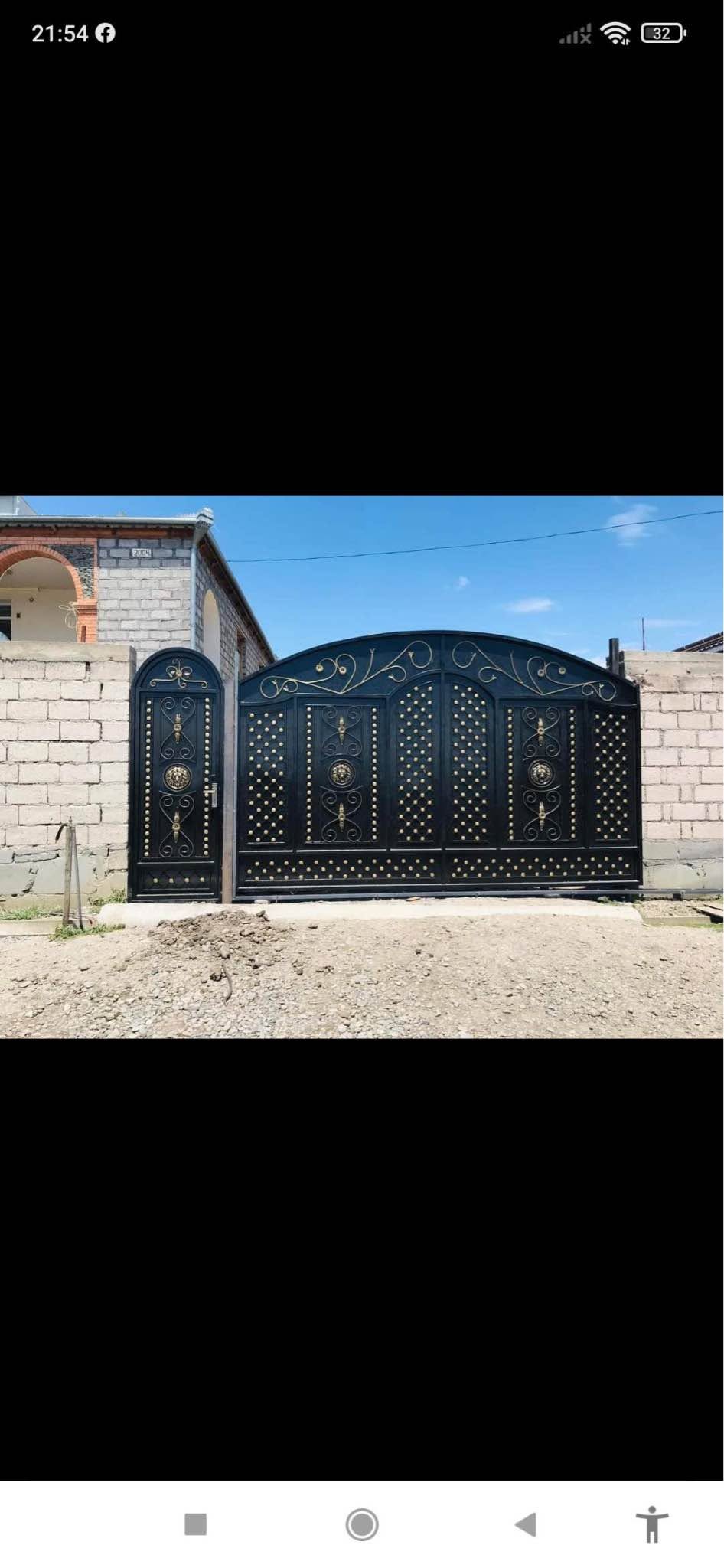 Hər Növ Dəmir Qapıların Yığılması Və