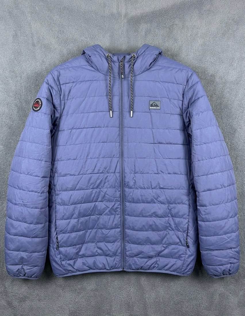 Quiksilver hooded puffer jacket, new