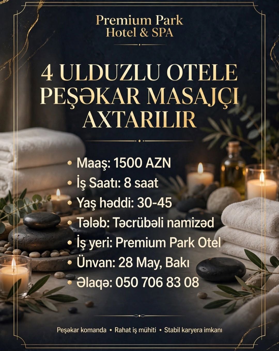 İş elanı 1500₼