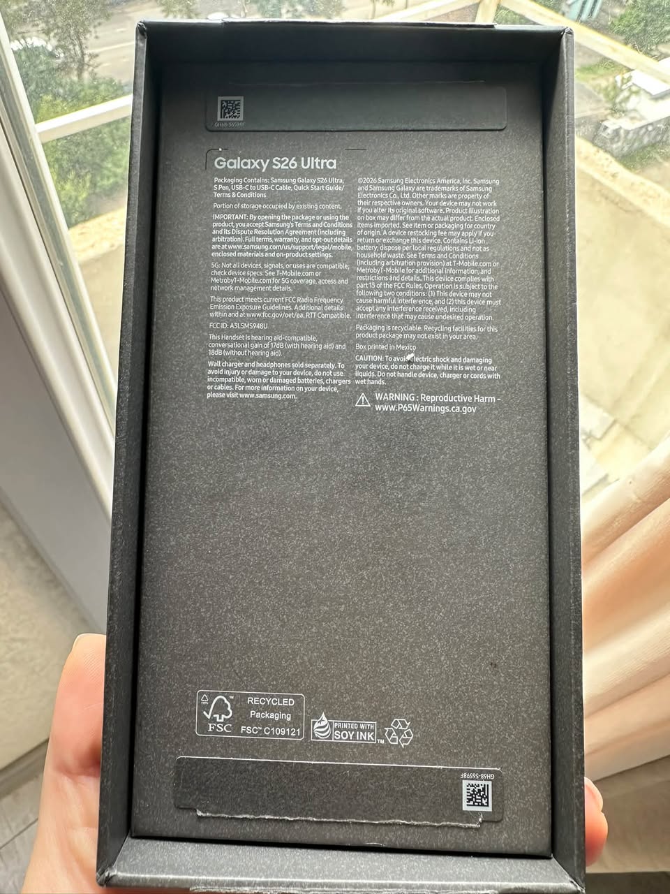 Galaxy S26ultra, Amerika'dan gönderildi