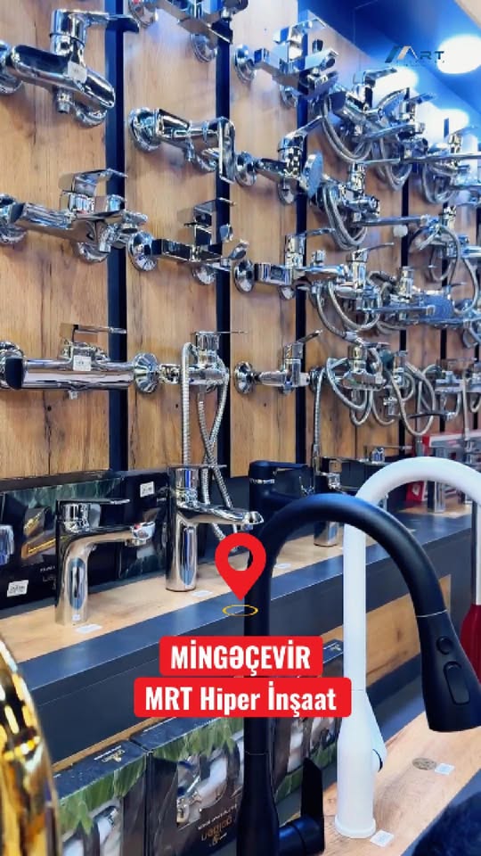 🚿 DUŞ QARIŞDIRICILARI "MRT Hiper İnşaat"-da!