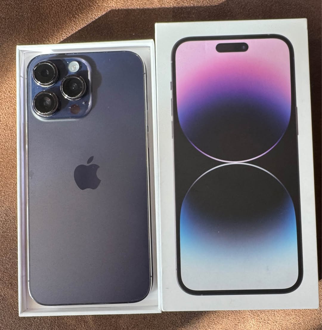 iPhone 14 Pro Deep Purple with box