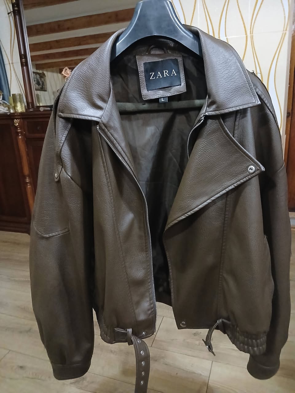 Dəri paltо ZARA, ölçü L