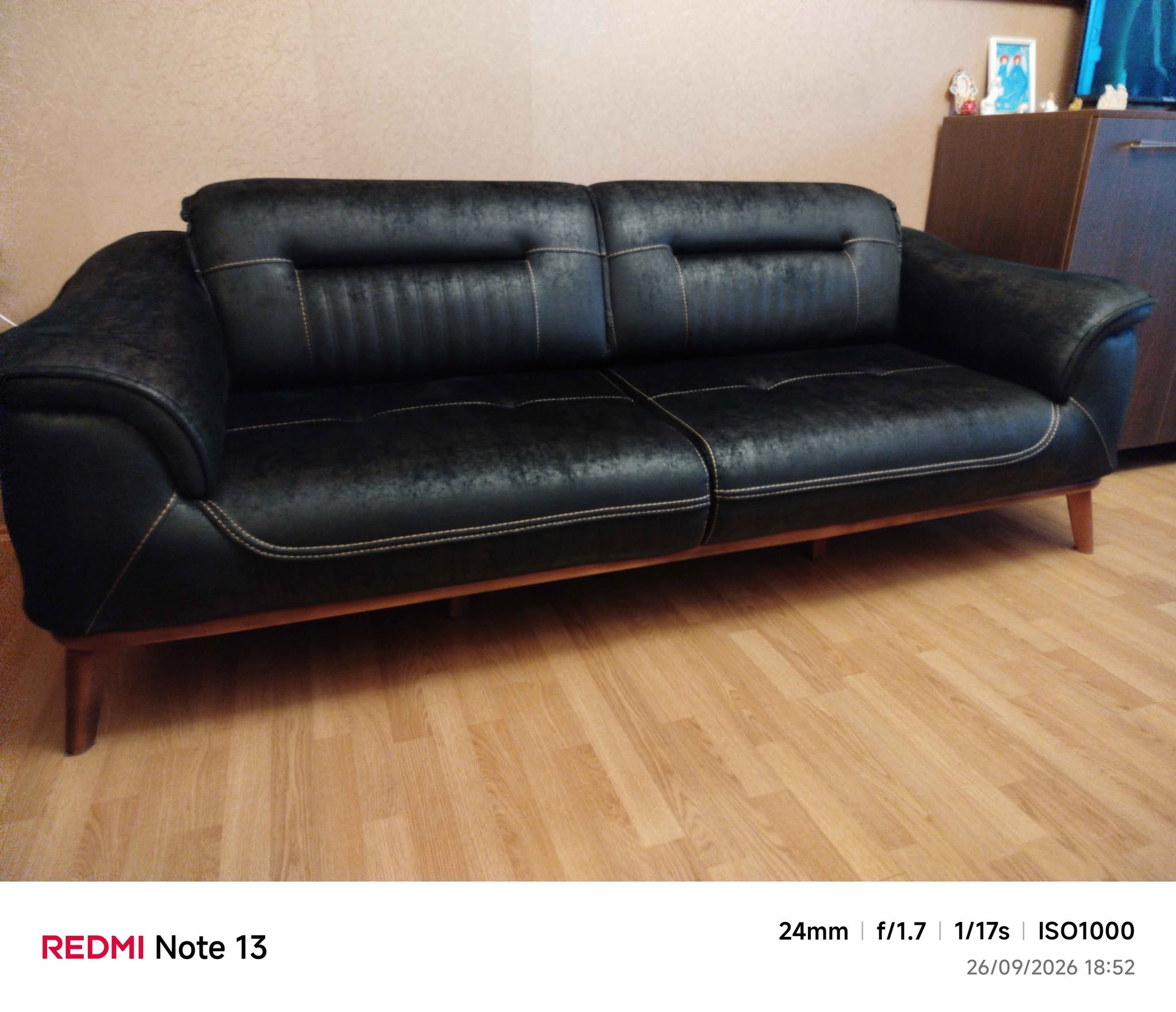 Folding sofa 230x90 cm, new