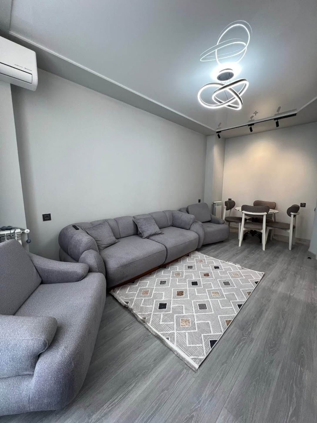1+1 kiralık daire, 45 m²