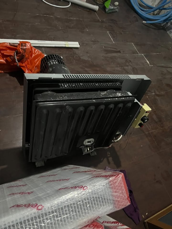 Second-hand, I sold the gas heater for 200₾ and