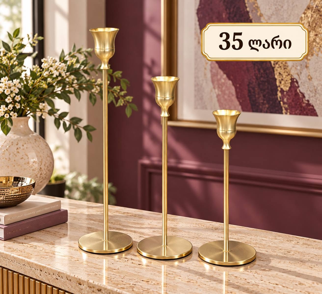 ✨ Art Deluxe təklif edir! ✨ 🕯️ — 35₾