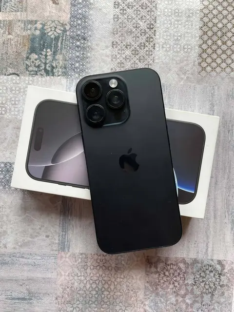 iPhone 16 Pro, kırık ekran, olduğu gibi satılır