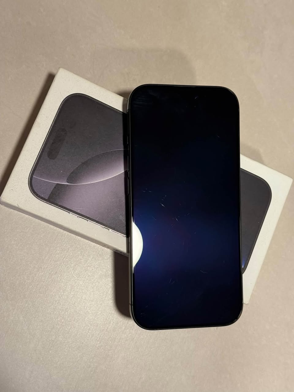 Second-hand iPhone 16 Pro, no issues