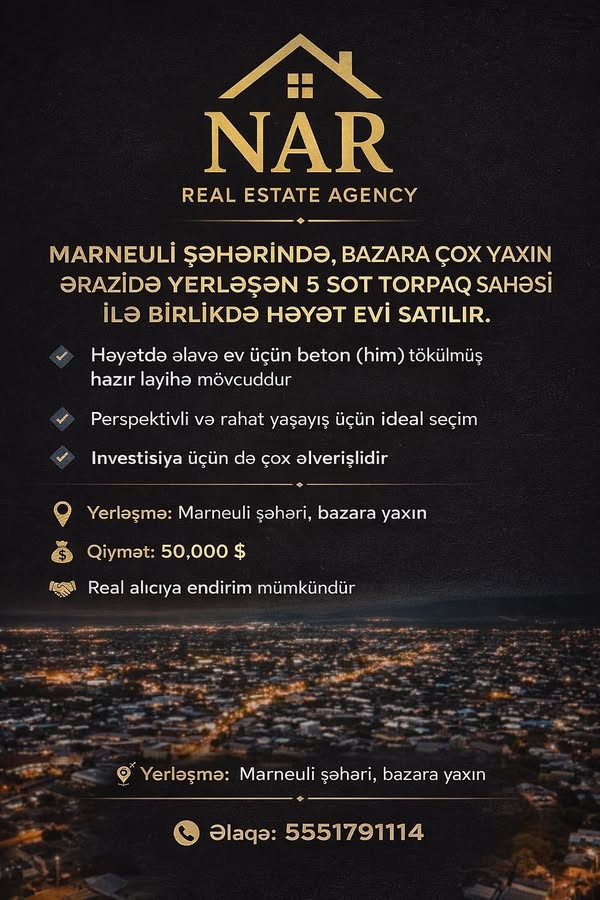 Evin / Villası - 50.000$