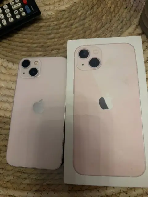 iPhone 13 128GB, pink, box, 76% battery