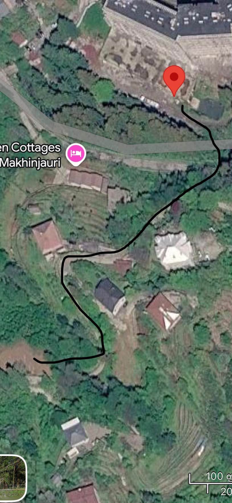 Land plot in Makhinjauri, sulphur baths area