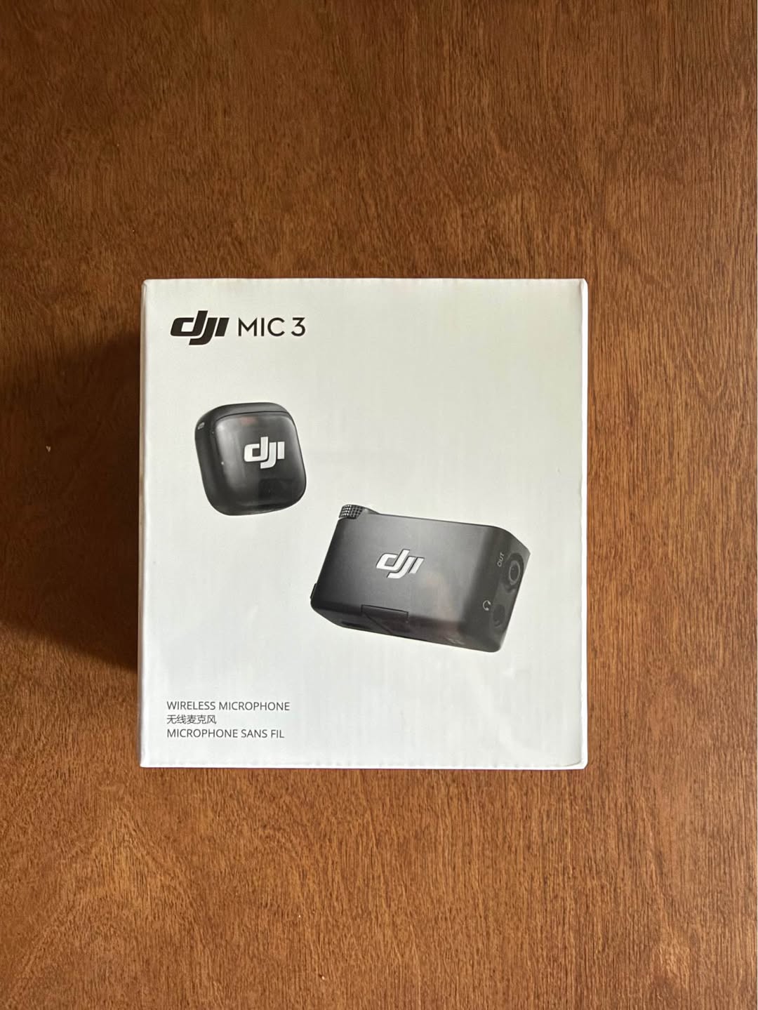 DJI Mic 3 wireless microphone, unopened