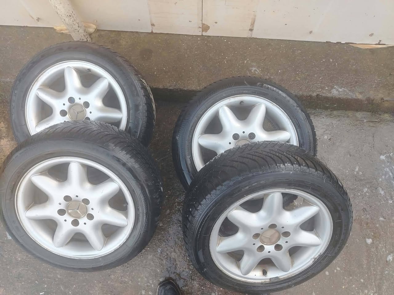 R16 diskler 5x112 lastiklerle