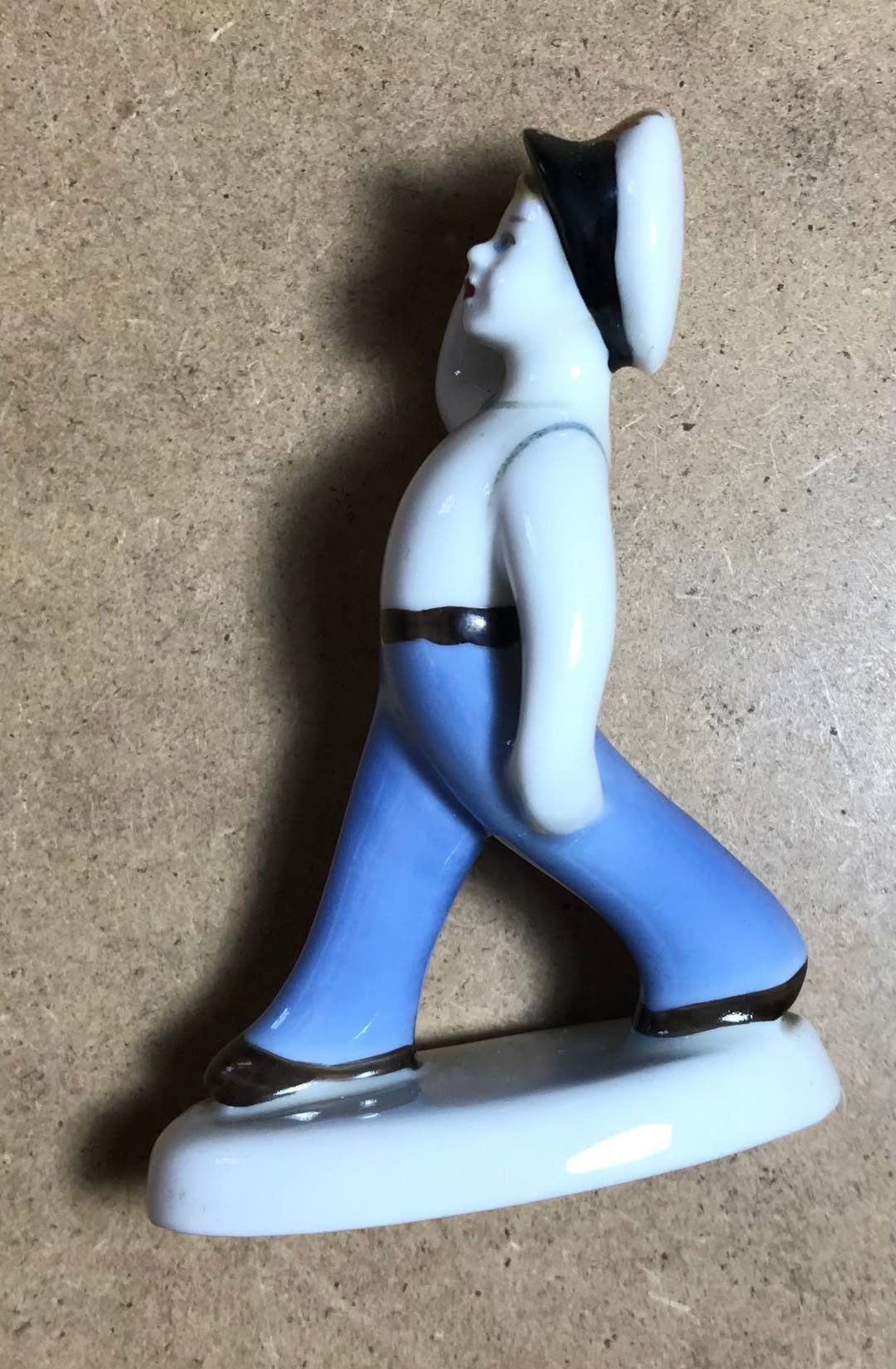 Porcelain figurine of a sailor boy