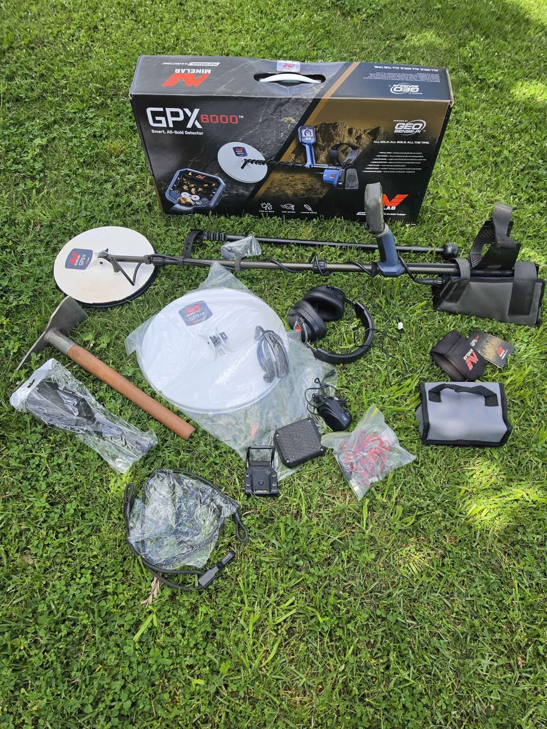 Minelab GPX 6000 Dedektörü İçerir