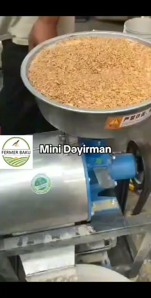 Mini dəyirman un və yem üyüdən