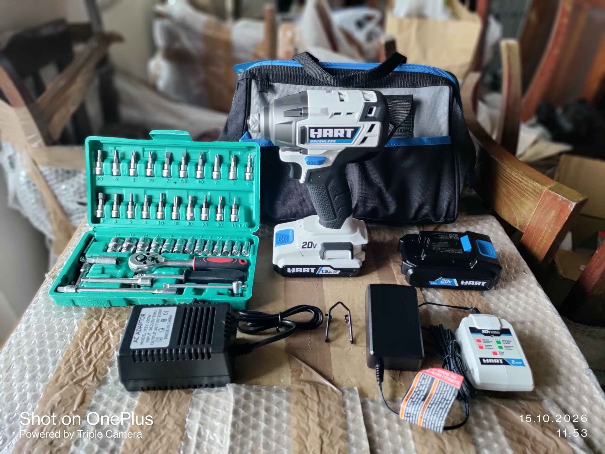 HART HPID26B 20-Volt yeni nadir hallüksiyonlu motorla — 350₾