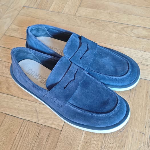 Camper suede loafers, size 43