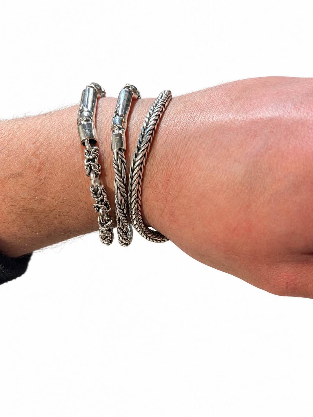925 silver bracelets, 9 GEL per gram