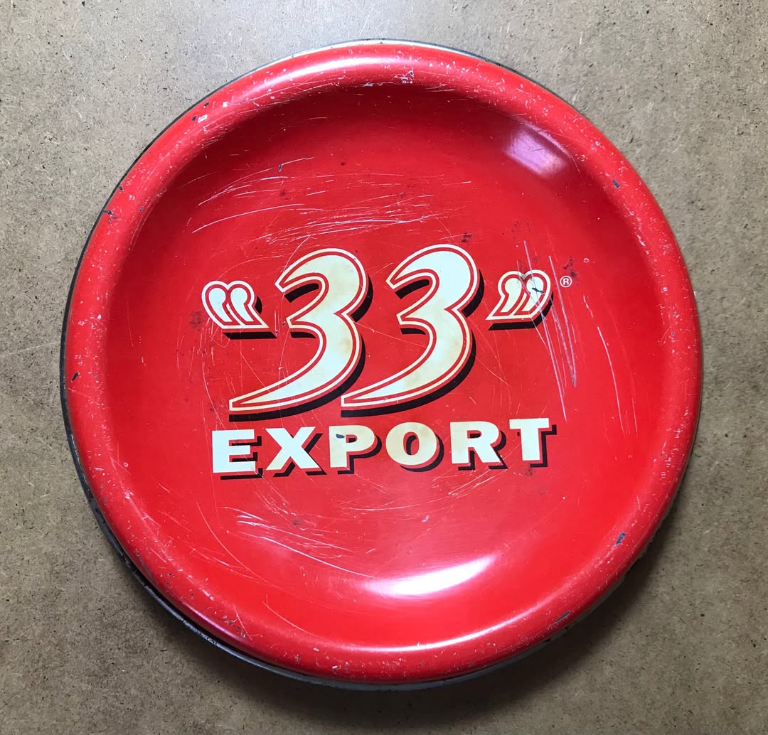 Kırmızı metal servis tepsisi, 33 Export
