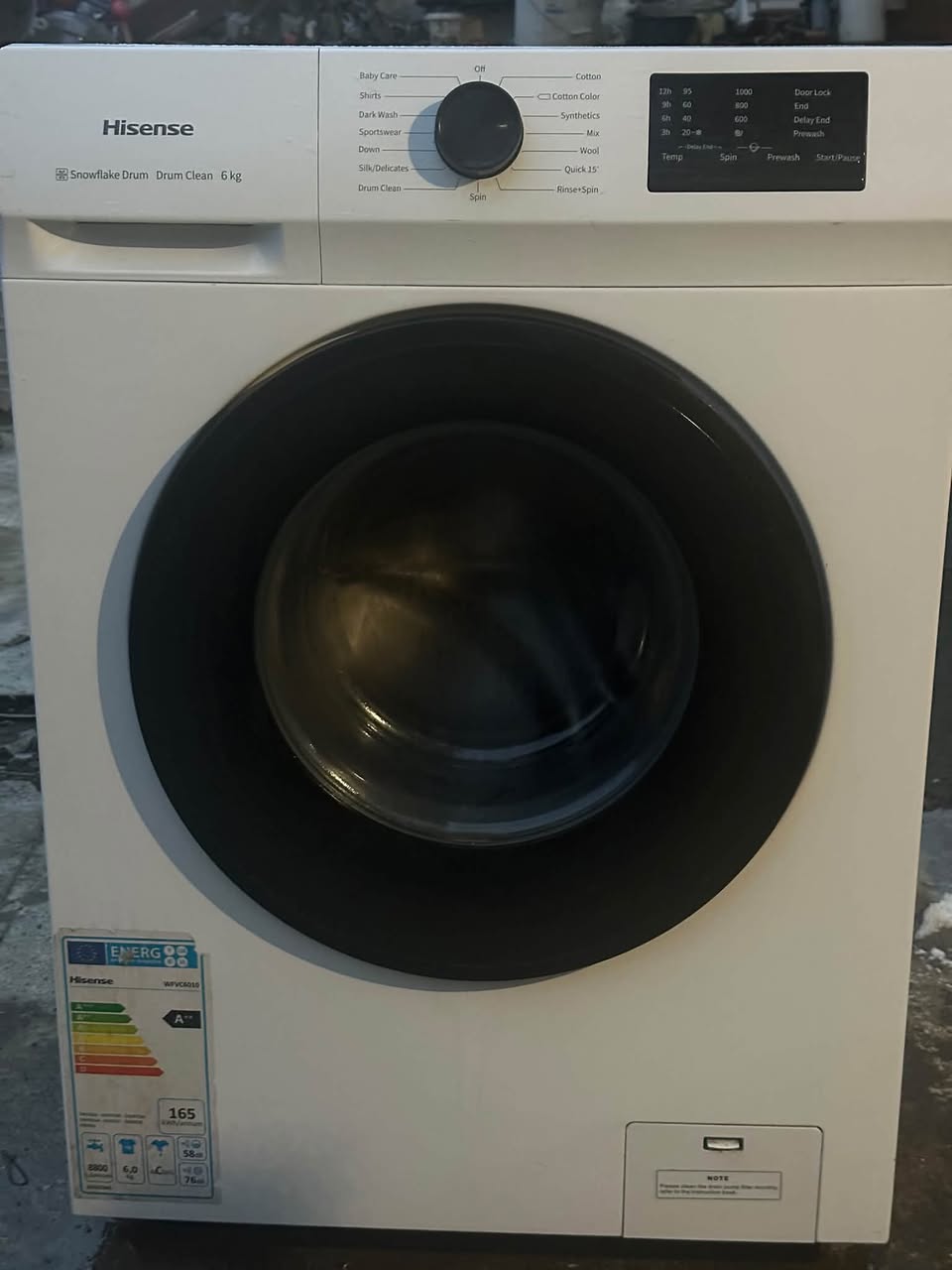 6kg Hysen slim model in perfect condition