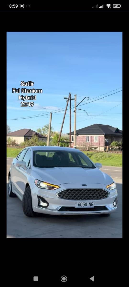 Ford Fusion 2019