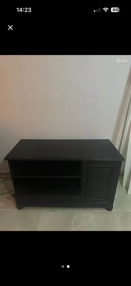 Dark wooden cabinet