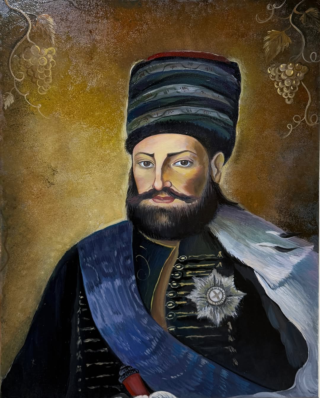 ზეთის პორტრეტი კანვაზე, 40x50 სმ