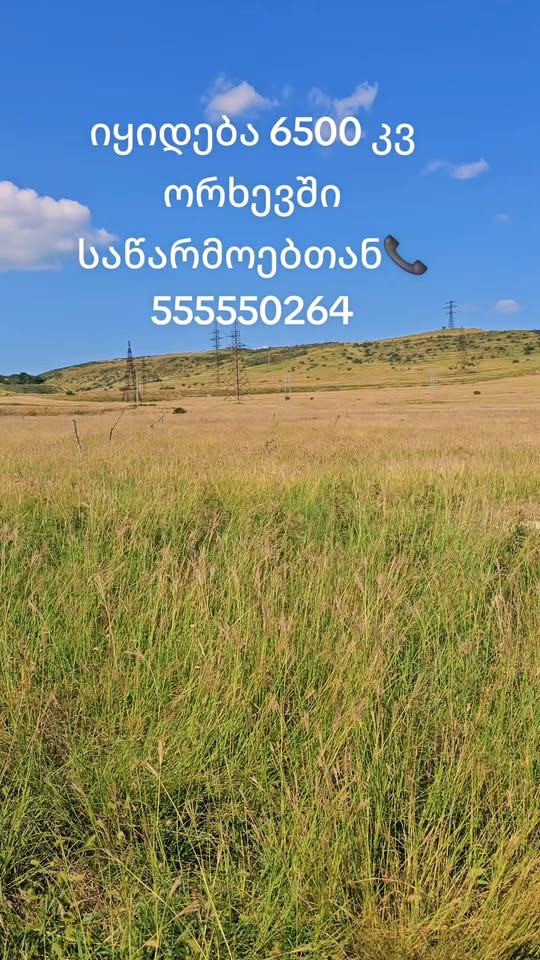 Torpaq sahəsi, Tbilisi — $60