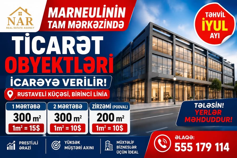 Kommersiya obyekti, Marneuli — $15