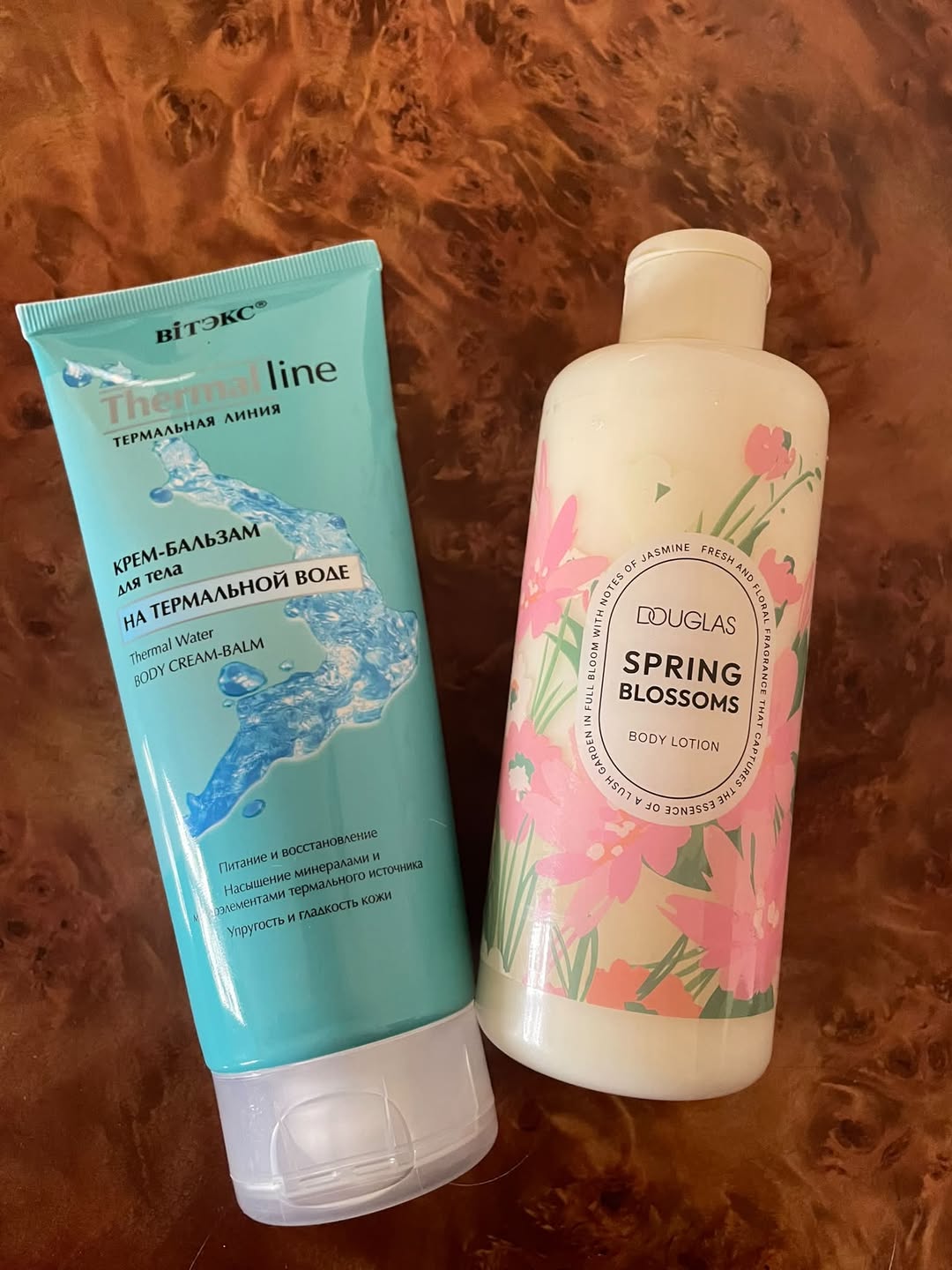 Vitex cream-balm and Douglas body lotion set