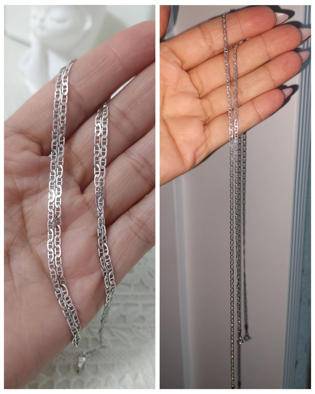 Unisex 925 sterling silver chain