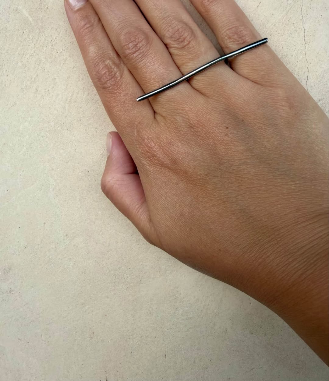 Серебряное кольцо