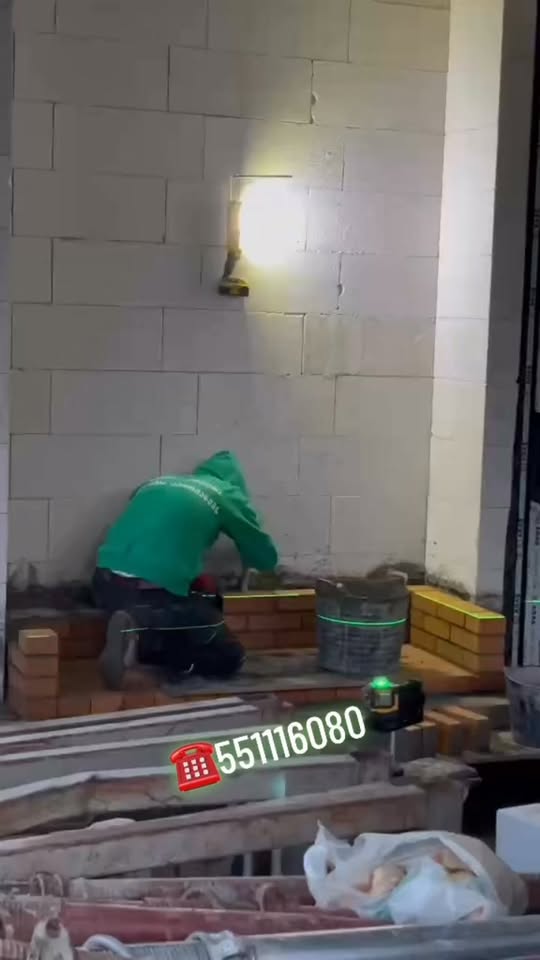 Brick and block masonry work