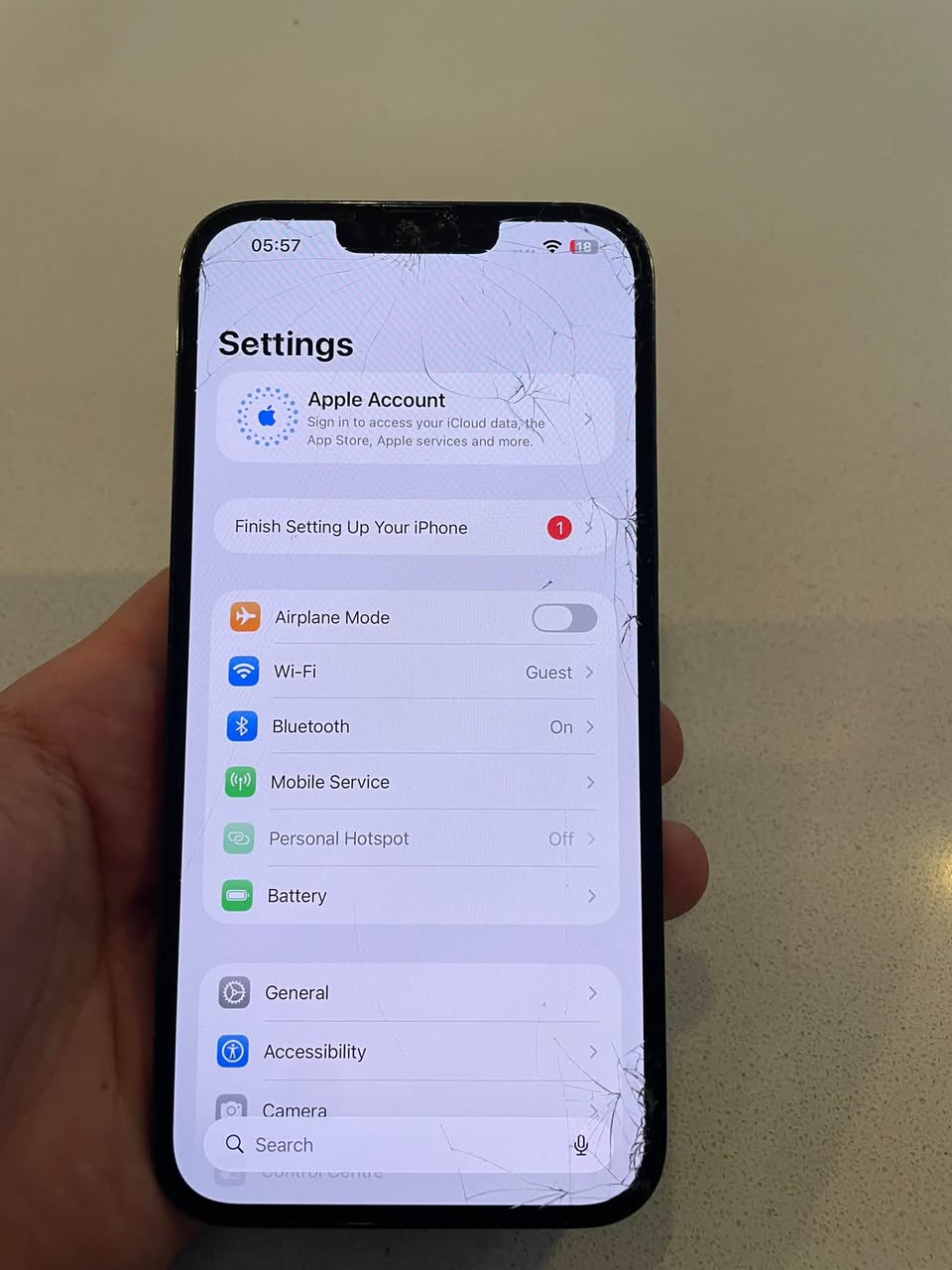 13 Pro Max 128GB 🔋76% დაზიანება
