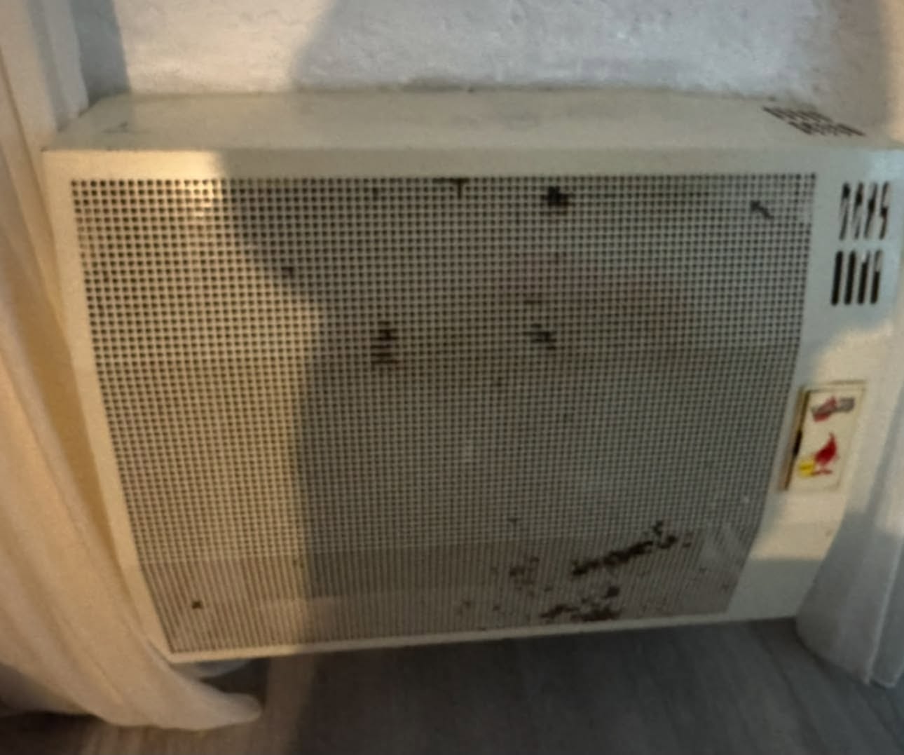 Ağ konvektor, normal işləyir