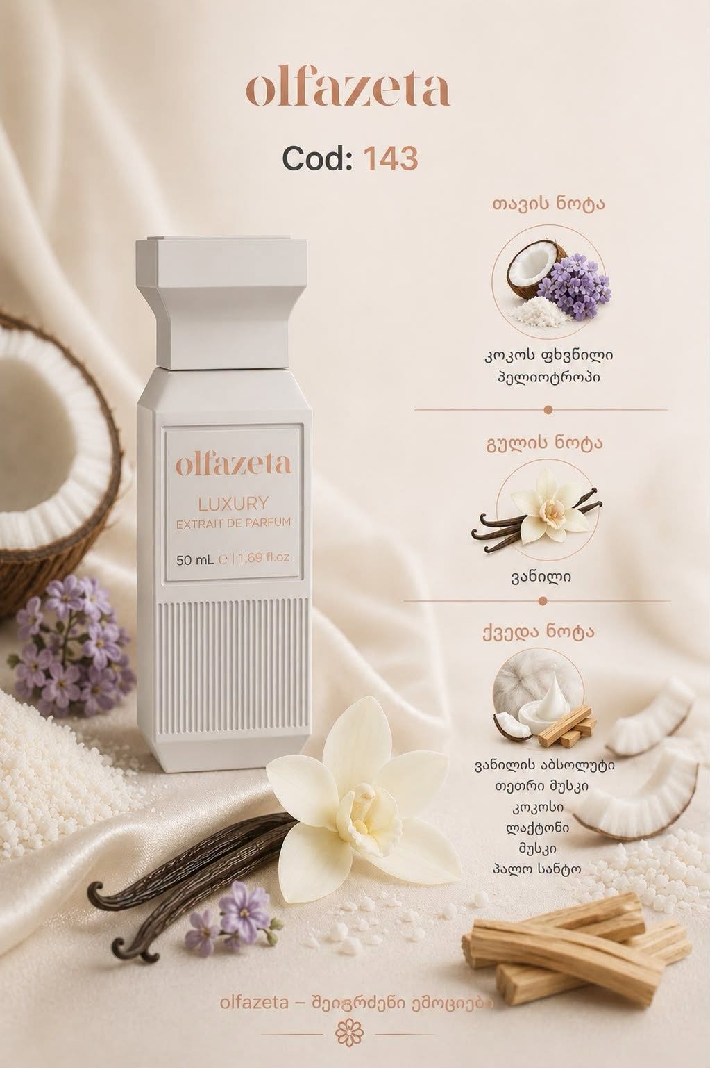 Olfazeta Luxury parfüm 50 ml