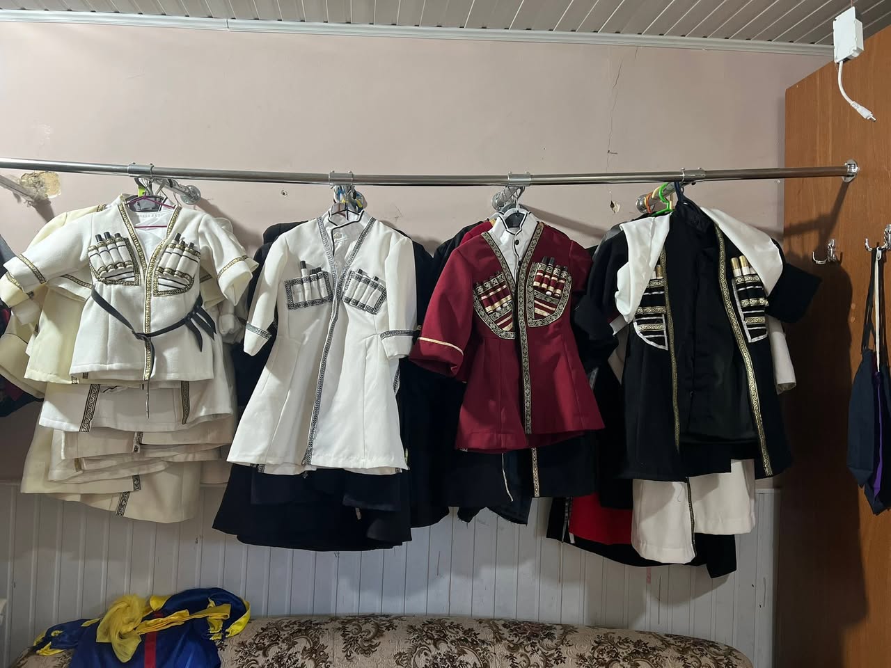 Rental of peasant costumes, national dresses, and dance costumes