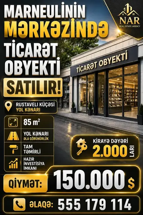 Kommersiya obyekti, Marneuli — $2,000