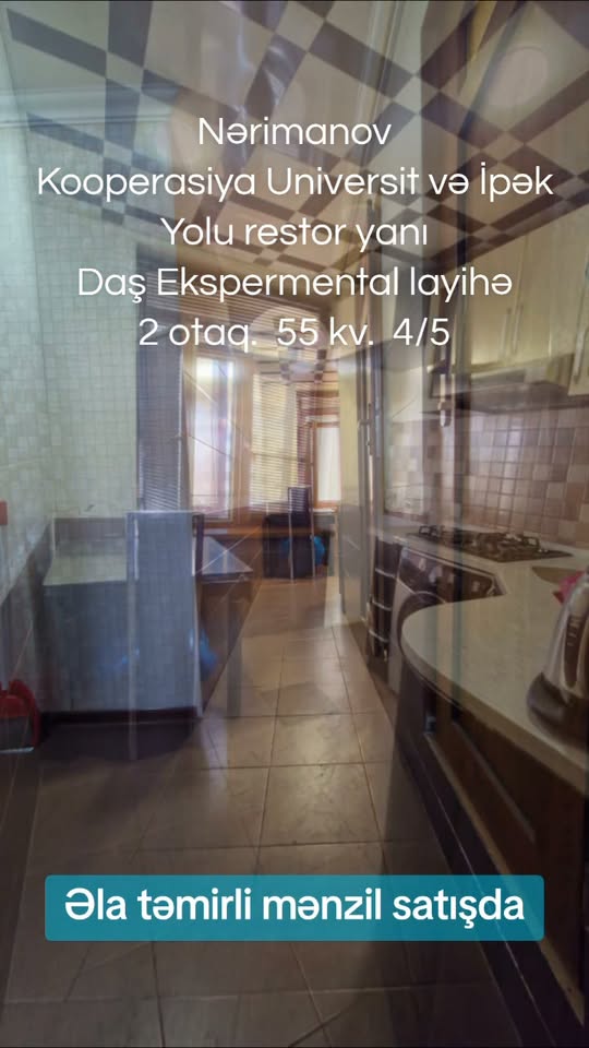 2 oda daire satılık, Bakü