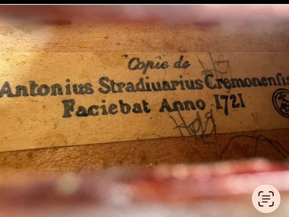 Violin 3/4, copy of Stradivarius 1721