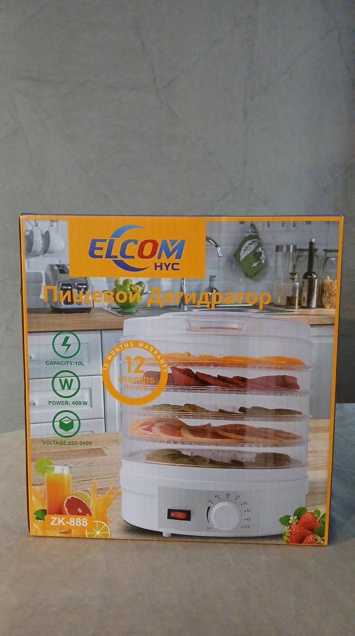 Նոր Elcom ZK-888 մթերքի դեհիդրատոր