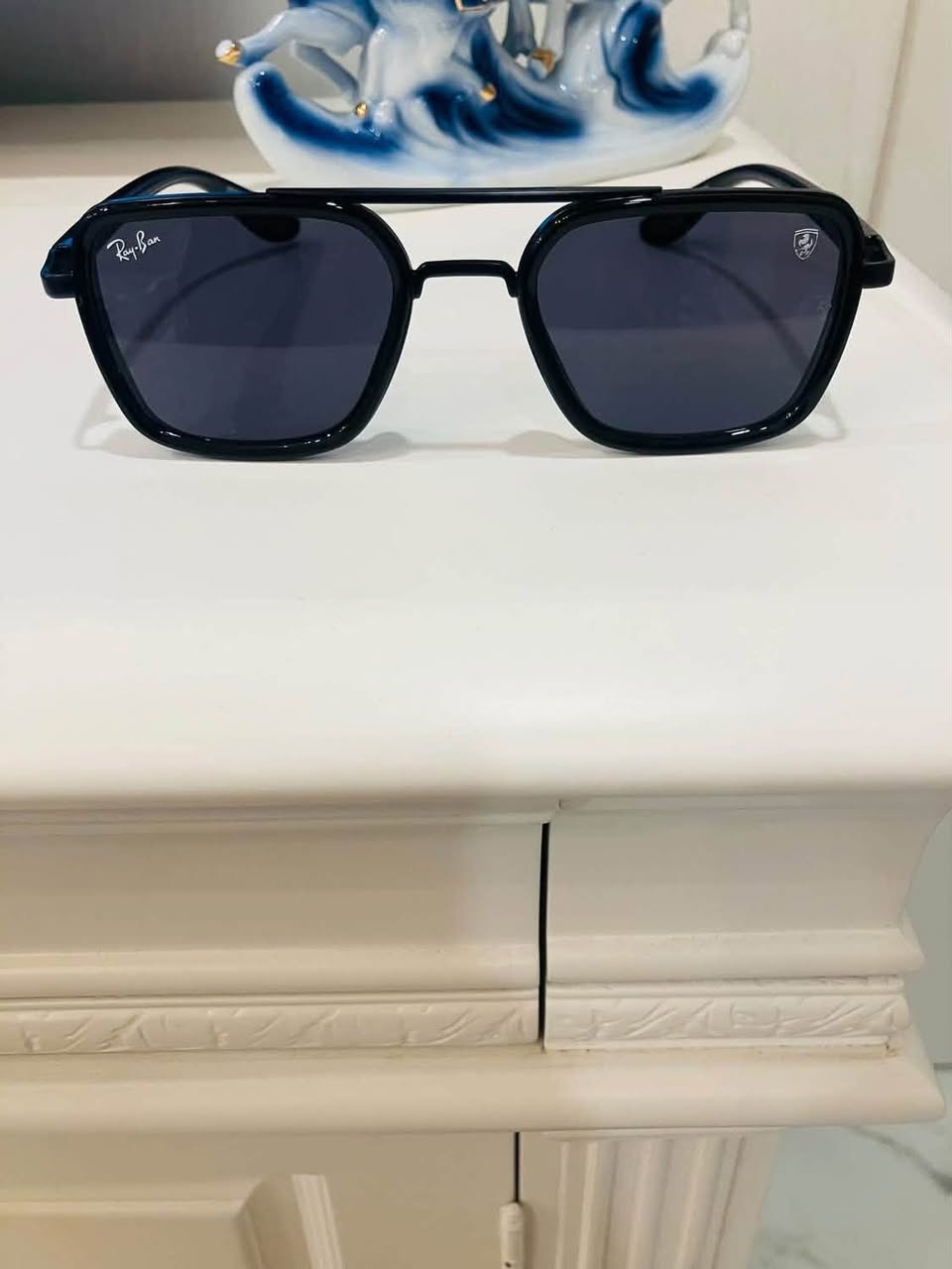The Ray-Ban men's glasses are shipped from Spain, actually