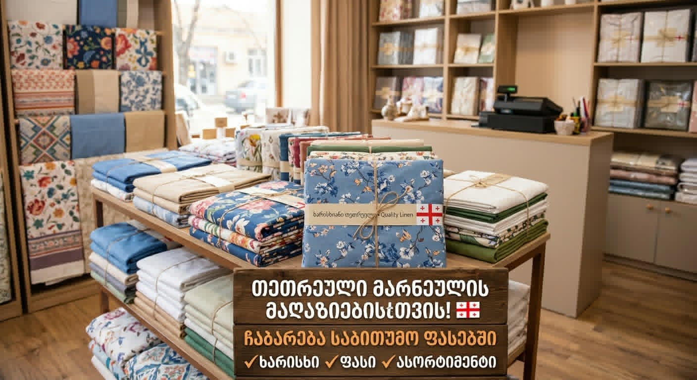 Предлагаю высококачественное льняное полотно магазинам Marneuli