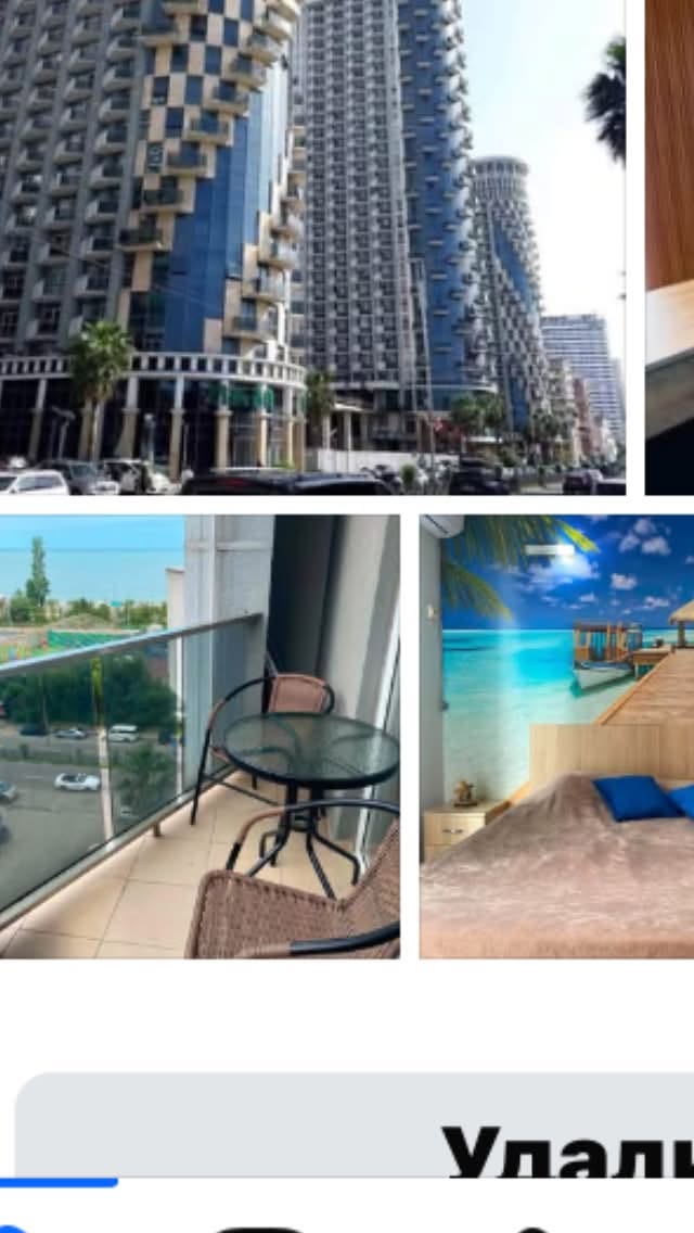 3 otaqlı mənzil kirayəyə verilir, Batumi — $350